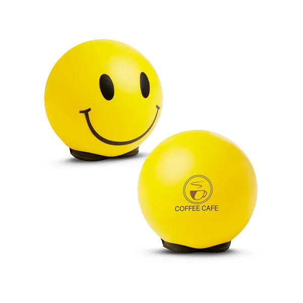 Classic Smiley Face Stress Ball - Classic Smiley Face Stress Ball - Image 0 of 5