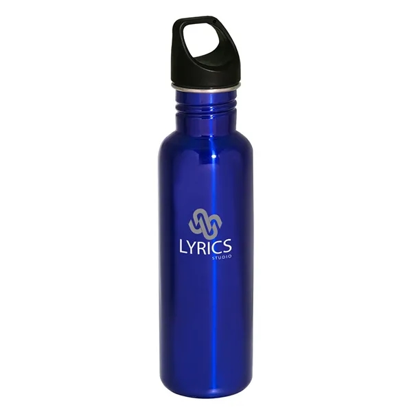 26 oz Streamline Stainless Steel Water Bottle - 26 oz Streamline Stainless Steel Water Bottle - Image 3 of 5