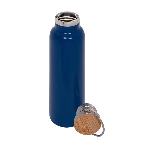 20 oz Vacuum Insulated Water Bottle With Bambo... - 20 oz Vacuum Insulated Water Bottle With Bambo... - Image 5 of 11