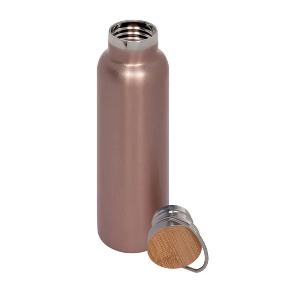 20 oz Vacuum Insulated Water Bottle With Bambo... - 20 oz Vacuum Insulated Water Bottle With Bambo... - Image 7 of 11