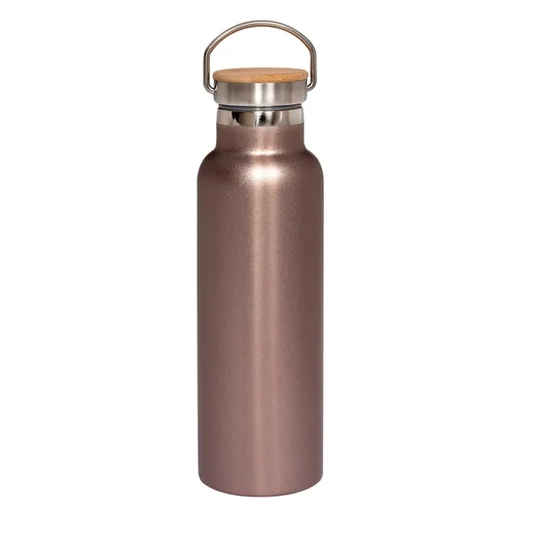 20 oz Vacuum Insulated Water Bottle With Bambo... - 20 oz Vacuum Insulated Water Bottle With Bambo... - Image 8 of 11