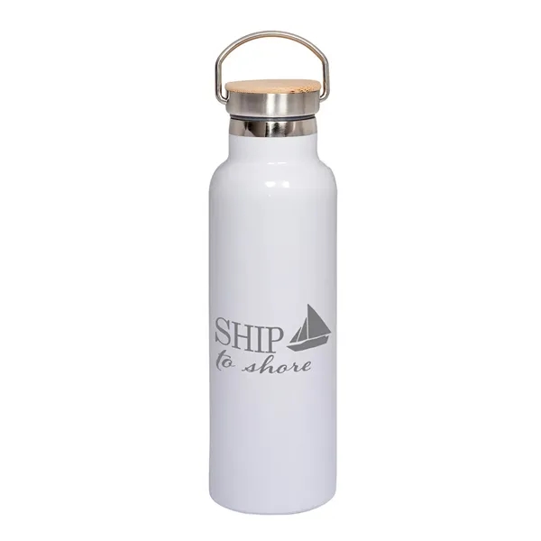 20 oz Vacuum Insulated Water Bottle With Bambo... - 20 oz Vacuum Insulated Water Bottle With Bambo... - Image 9 of 11