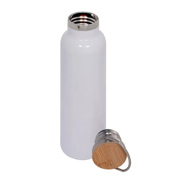 20 oz Vacuum Insulated Water Bottle With Bambo... - 20 oz Vacuum Insulated Water Bottle With Bambo... - Image 10 of 11