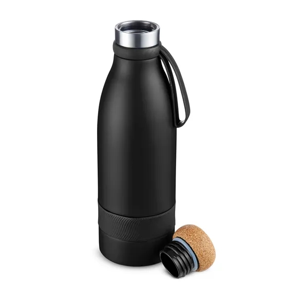 19 oz Double Wall Vacuum Insulated Bottle With... - 19 oz Double Wall Vacuum Insulated Bottle With... - Image 3 of 8