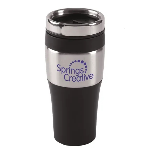 16 oz Silver Streak Tumbler - 16 oz Silver Streak Tumbler - Image 1 of 12