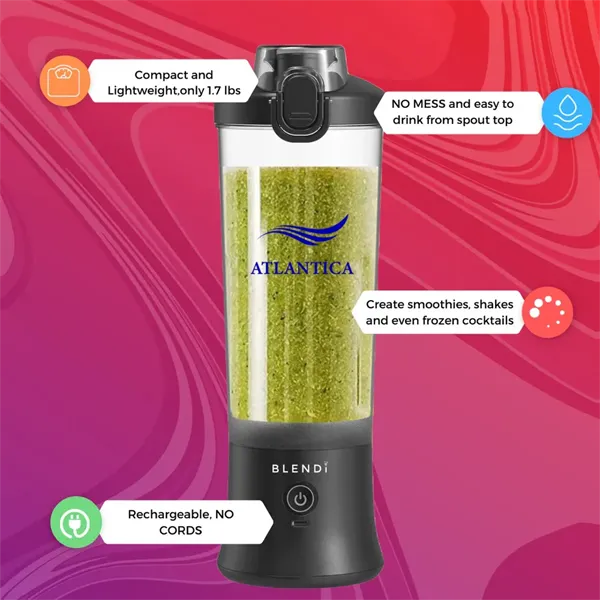 BLENDi™ X Portable Blender 24oz - BLENDi™ X Portable Blender 24oz - Image 12 of 17
