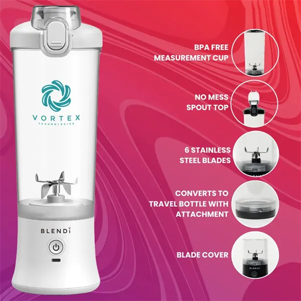 BLENDi™ X Portable Blender 24oz - BLENDi™ X Portable Blender 24oz - Image 13 of 17