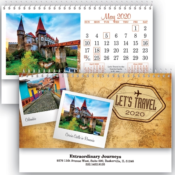 Desk Calendars - Travel - Desk Calendars - Travel - Image 2 of 6