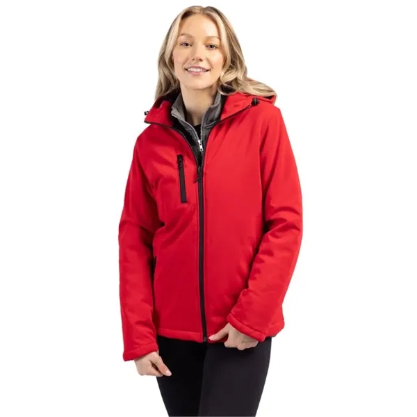 Clique Equinox Insulated Womens Softshell Jacket - Clique Equinox Insulated Womens Softshell Jacket - Image 7 of 7