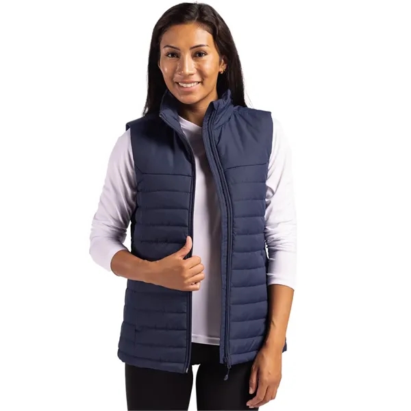 Clique Elevation Eco Full Zip Womens Puffer Vest - Clique Elevation Eco Full Zip Womens Puffer Vest - Image 9 of 12