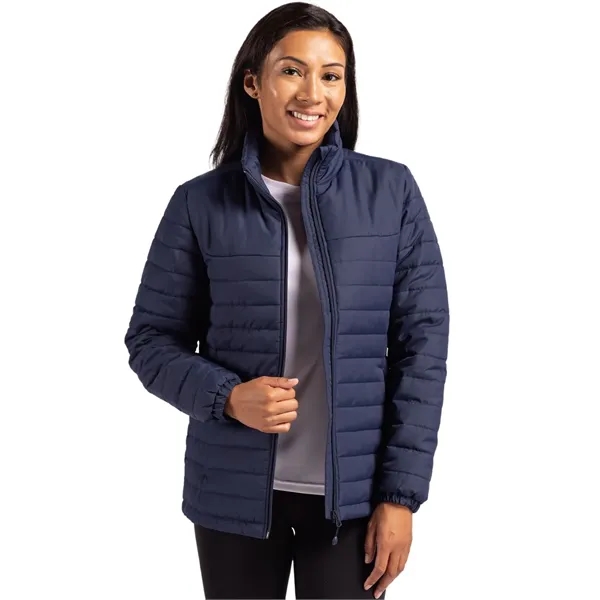 Clique Elevation Eco Full Zip Womens Puffer Jacket - Clique Elevation Eco Full Zip Womens Puffer Jacket - Image 9 of 11