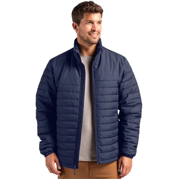 Clique Elevation Eco Full Zip Mens Puffer Jacket - Clique Elevation Eco Full Zip Mens Puffer Jacket - Image 9 of 14