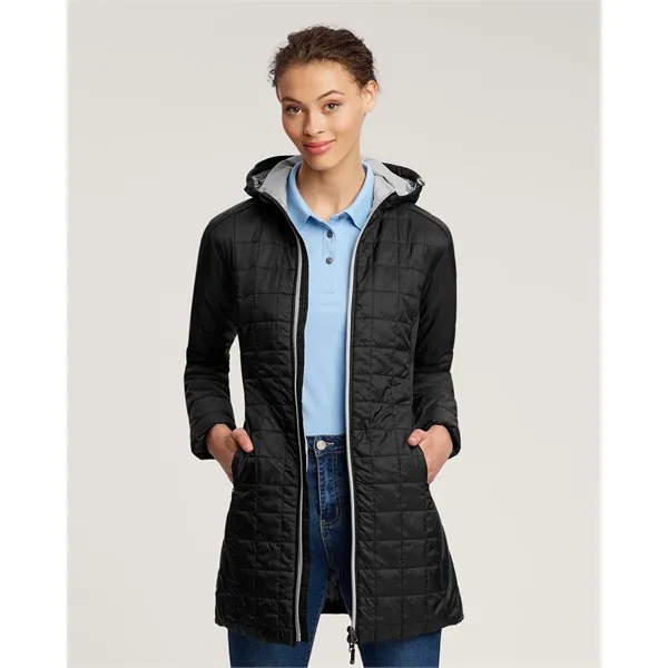 Cutter & Buck Rainier PrimaLoft® Womens Eco Insulated Hoo... - Cutter & Buck Rainier PrimaLoft® Womens Eco Insulated Hoo... - Image 4 of 4