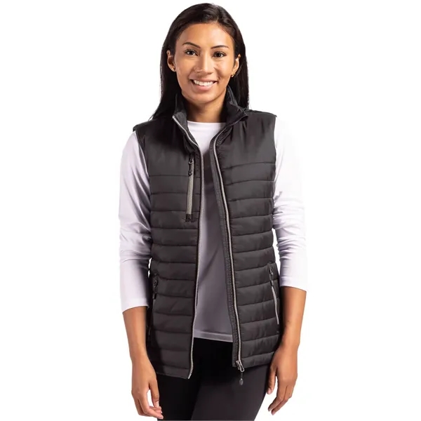 Clique Valhalla Full Zip Womens Puffer Vest - Clique Valhalla Full Zip Womens Puffer Vest - Image 6 of 14