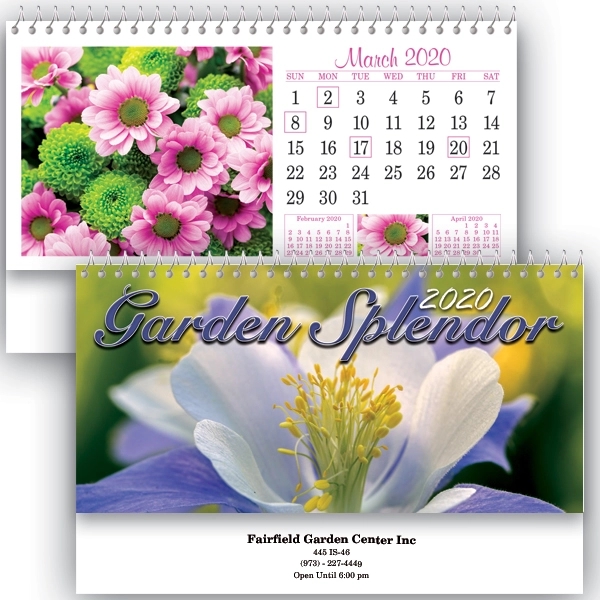 Garden Desk Calendar