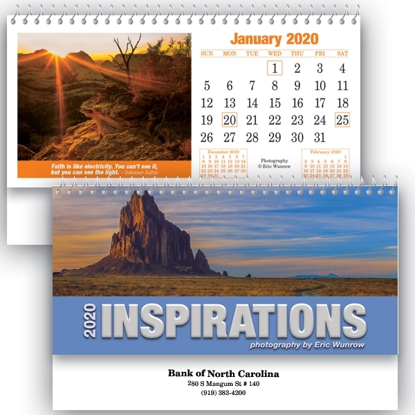 Inspirations Desk Calendar