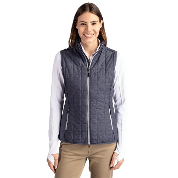 Cutter & Buck Rainier Recycled Insulated Puffer Womens Fu...