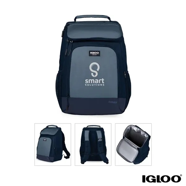 Igloo® MaxCold® Evergreen 24-Can RPET Backpack - Igloo® MaxCold® Evergreen 24-Can RPET Backpack - Image 0 of 7