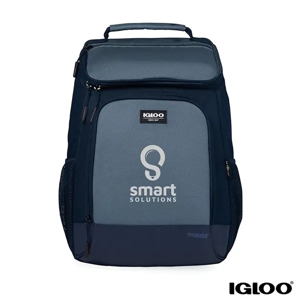 Igloo® MaxCold® Evergreen 24-Can RPET Backpack - Igloo® MaxCold® Evergreen 24-Can RPET Backpack - Image 2 of 7