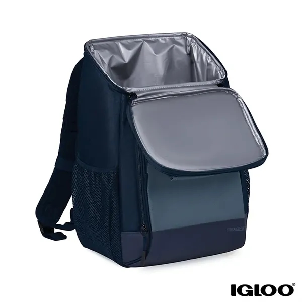 Igloo® MaxCold® Evergreen 24-Can RPET Backpack - Igloo® MaxCold® Evergreen 24-Can RPET Backpack - Image 4 of 7