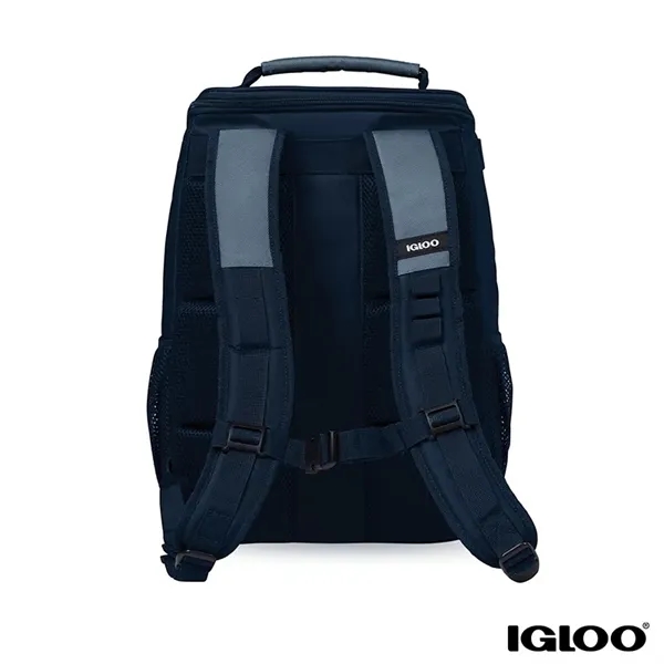 Igloo® MaxCold® Evergreen 24-Can RPET Backpack - Igloo® MaxCold® Evergreen 24-Can RPET Backpack - Image 6 of 7
