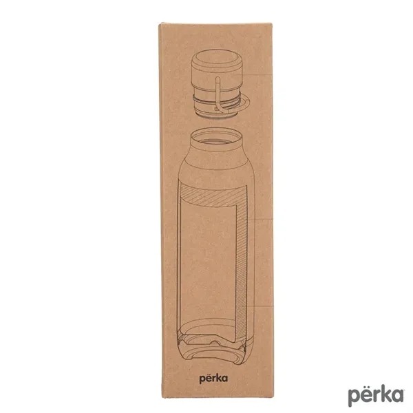 Perka® Dashing 20 oz. Double Wall Stainless Steel Bottle - Perka® Dashing 20 oz. Double Wall Stainless Steel Bottle - Image 8 of 14
