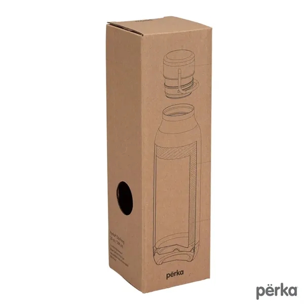 Perka® Dashing 20 oz. Double Wall Stainless Steel Bottle - Perka® Dashing 20 oz. Double Wall Stainless Steel Bottle - Image 12 of 14