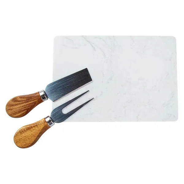 Carson 4-Piece Acacia Wood Cheese Set - Carson 4-Piece Acacia Wood Cheese Set - Image 3 of 7