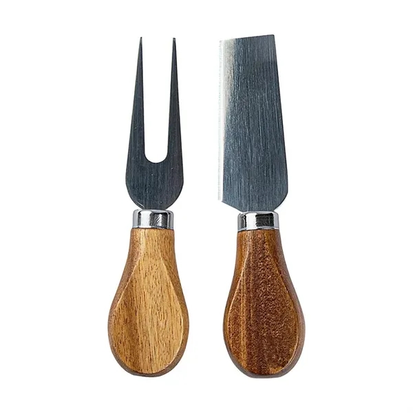 Carson 4-Piece Acacia Wood Cheese Set - Carson 4-Piece Acacia Wood Cheese Set - Image 4 of 7