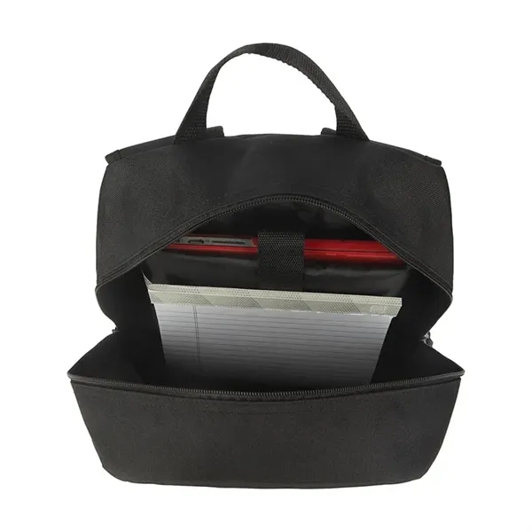 Virtu RPET Laptop Backpack - Virtu RPET Laptop Backpack - Image 4 of 10