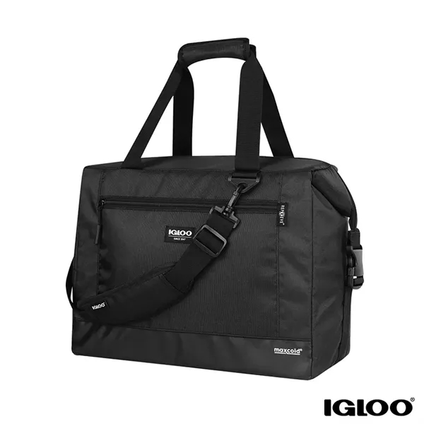 Igloo® MaxCold® Evergreen Snapdown 36-Can RPET Cooler Tote - Igloo® MaxCold® Evergreen Snapdown 36-Can RPET Cooler Tote - Image 4 of 12
