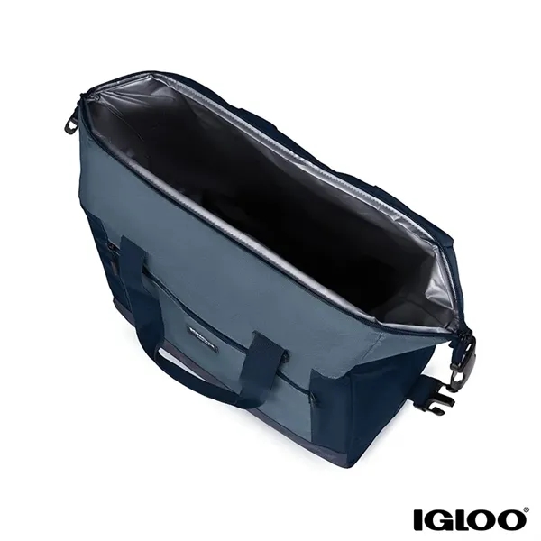 Igloo® MaxCold® Evergreen Snapdown 36-Can RPET Cooler Tote - Igloo® MaxCold® Evergreen Snapdown 36-Can RPET Cooler Tote - Image 11 of 12
