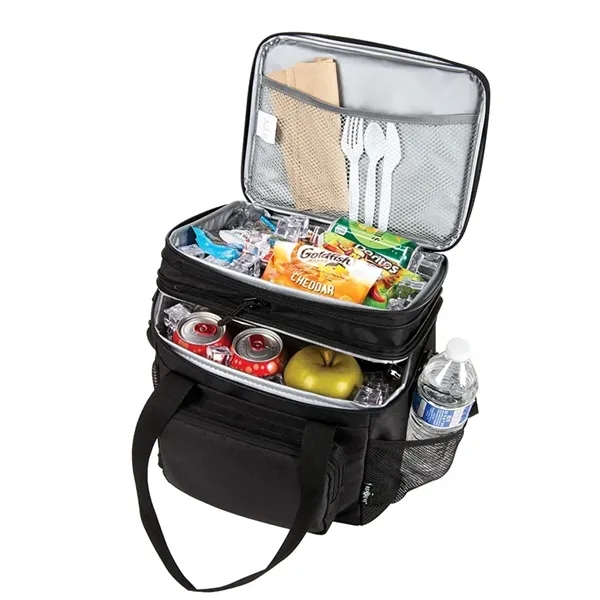 Zeph Repreve® RPET 20-Can Lunch Cooler - Zeph Repreve® RPET 20-Can Lunch Cooler - Image 5 of 10