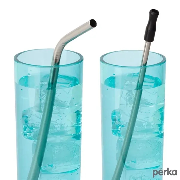 Perka® Avila 5-Piece Stainless Steel Straw Set - Perka® Avila 5-Piece Stainless Steel Straw Set - Image 6 of 10