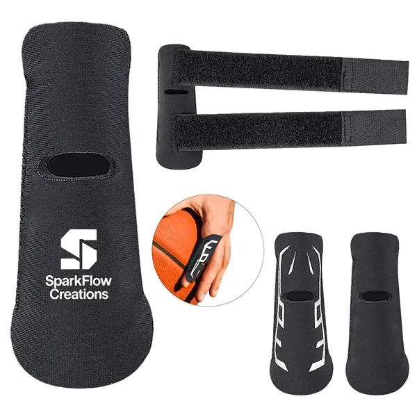 Basketball Finger Support Brace with Adjustable Strap - Basketball Finger Support Brace with Adjustable Strap - Image 0 of 9