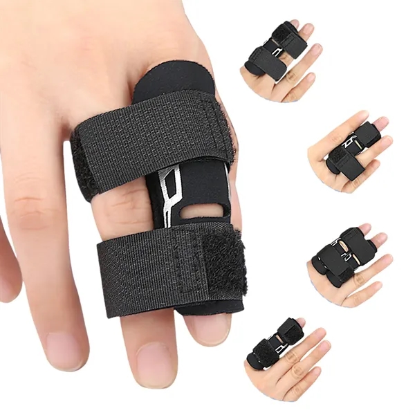 Basketball Finger Support Brace with Adjustable Strap - Basketball Finger Support Brace with Adjustable Strap - Image 6 of 9