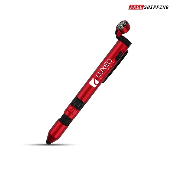 Compact Multi Tool Pen with LED and Stand - Compact Multi Tool Pen with LED and Stand - Image 0 of 2