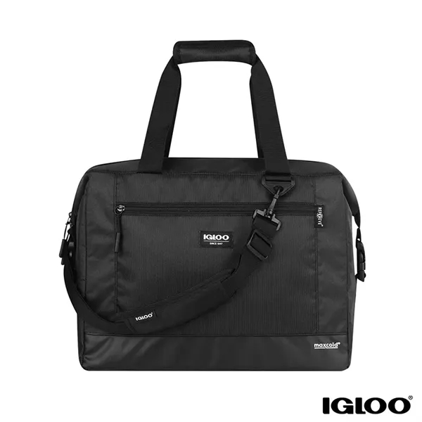 Custom Igloo® MaxCold® Evergreen Snapdown 36-Can RPET Cooler Tote