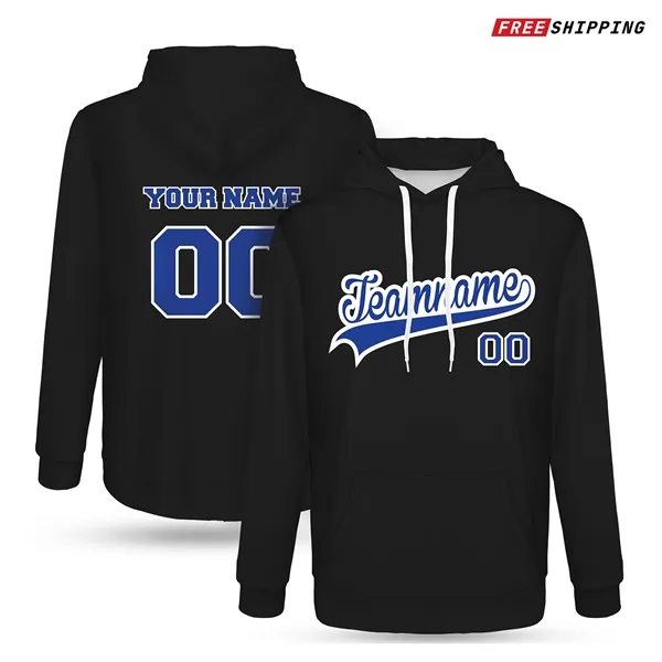 Full Color Sublimated Hoodie - Full Color Sublimated Hoodie - Image 6 of 7