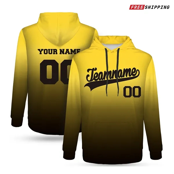 Full Color Sublimated Hoodie - Full Color Sublimated Hoodie - Image 4 of 7