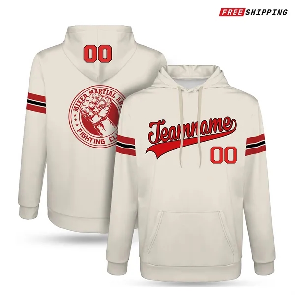 Full Color Sublimated Hoodie - Full Color Sublimated Hoodie - Image 3 of 7