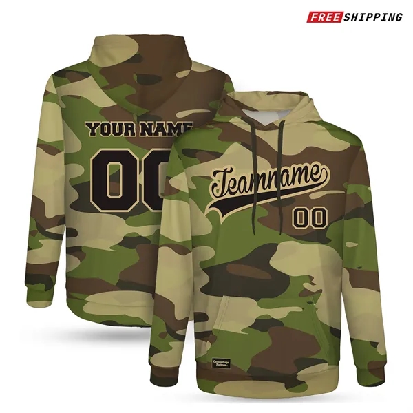 Full Color Sublimated Hoodie - Full Color Sublimated Hoodie - Image 2 of 7
