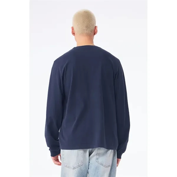 Bella+Canvas Unisex Heavywight Garment Dye Long Sleeve Tee - Bella+Canvas Unisex Heavywight Garment Dye Long Sleeve Tee - Image 14 of 45