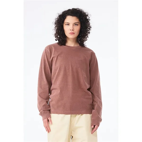 Bella+Canvas Unisex Heavywight Garment Dye Long Sleeve Tee - Bella+Canvas Unisex Heavywight Garment Dye Long Sleeve Tee - Image 36 of 45