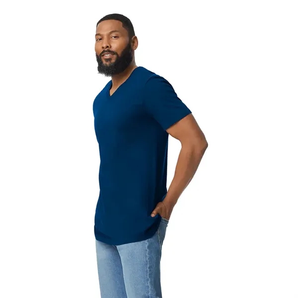 Gildan 4.5oz Softstyle V Neck T - Gildan 4.5oz Softstyle V Neck T - Image 28 of 33