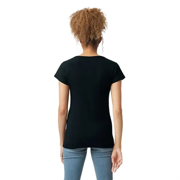 Gildan 4.5oz Ladies V-Neck T - Gildan 4.5oz Ladies V-Neck T - Image 8 of 29