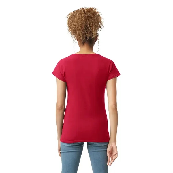 Gildan 4.5oz Ladies V-Neck T - Gildan 4.5oz Ladies V-Neck T - Image 13 of 29