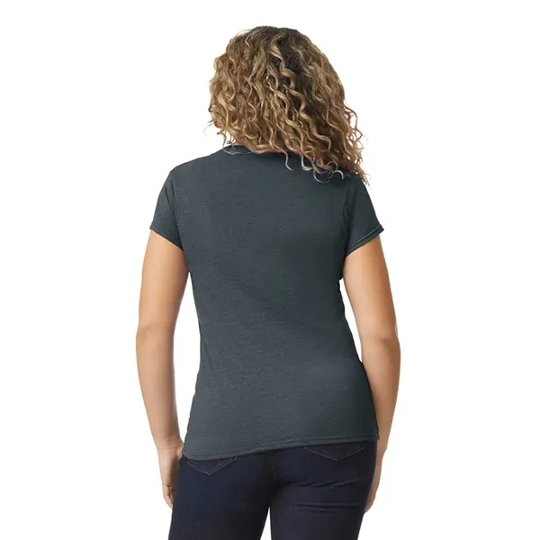 Gildan 4.5oz Ladies V-Neck T - Gildan 4.5oz Ladies V-Neck T - Image 16 of 29