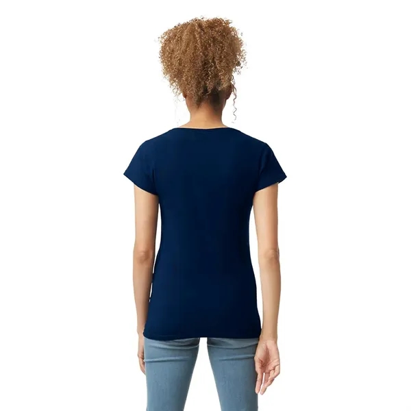 Gildan 4.5oz Ladies V-Neck T - Gildan 4.5oz Ladies V-Neck T - Image 23 of 29