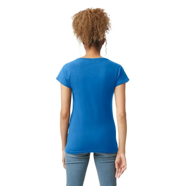 Gildan 4.5oz Ladies V-Neck T - Gildan 4.5oz Ladies V-Neck T - Image 25 of 29